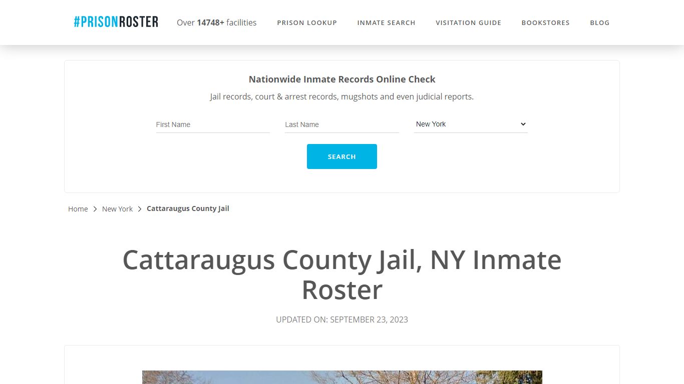 Cattaraugus County Jail, NY Inmate Roster - Prisonroster